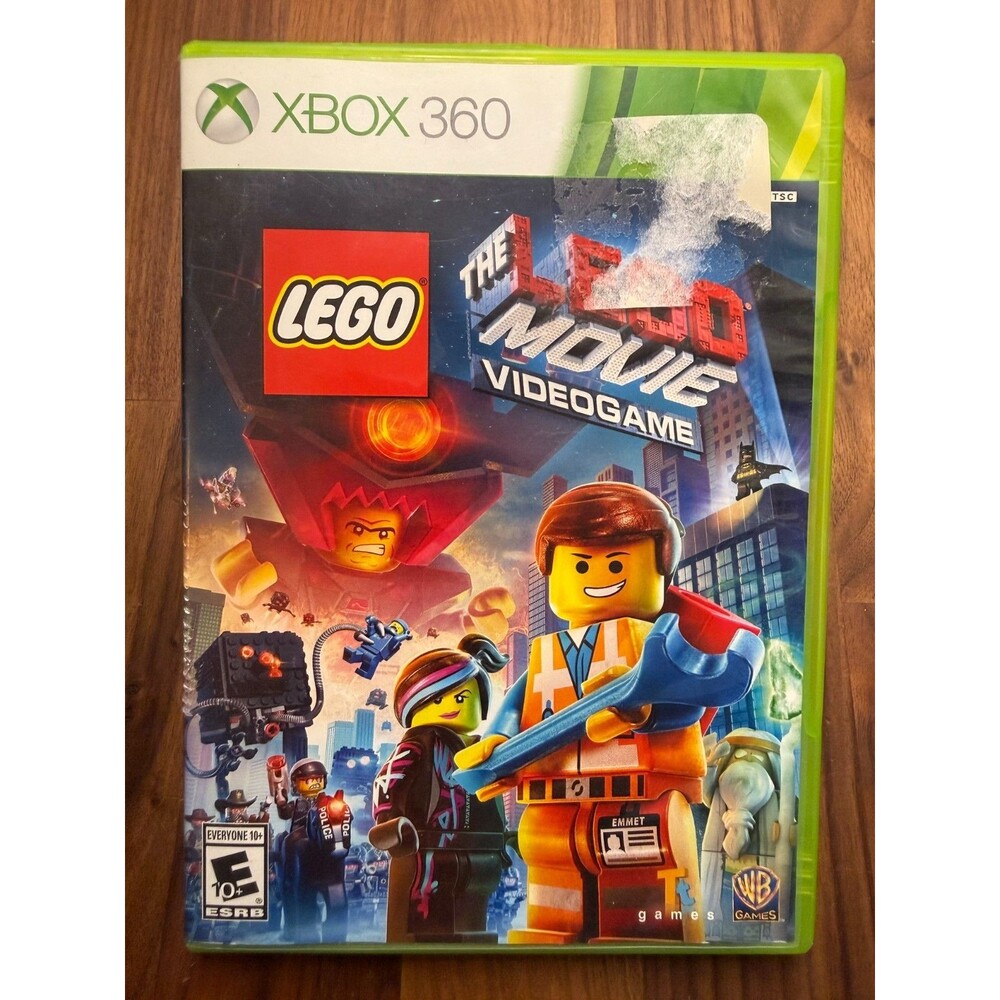 LEGO MOVIE VIDEOGAME Xbox 360 FREE FAST SHIPPING See Damage to Case